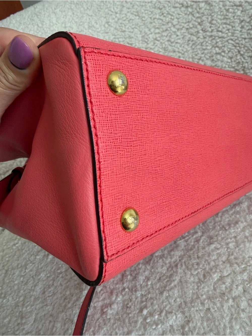 Fendi Vittelo Elite Flamingo Petite 2Jours tote Rosa Exstasy